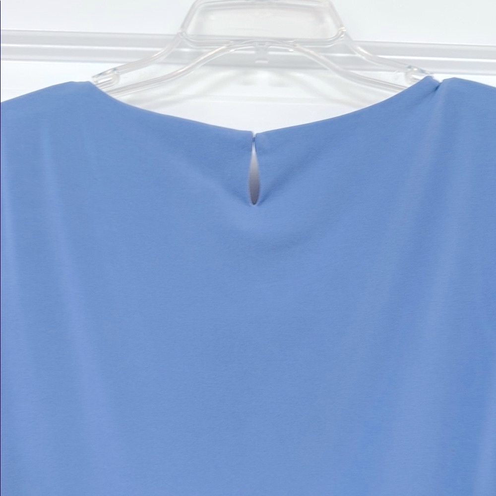 Ivanka Trump Blue Sleeveless Blouse - Picture 7 of 7